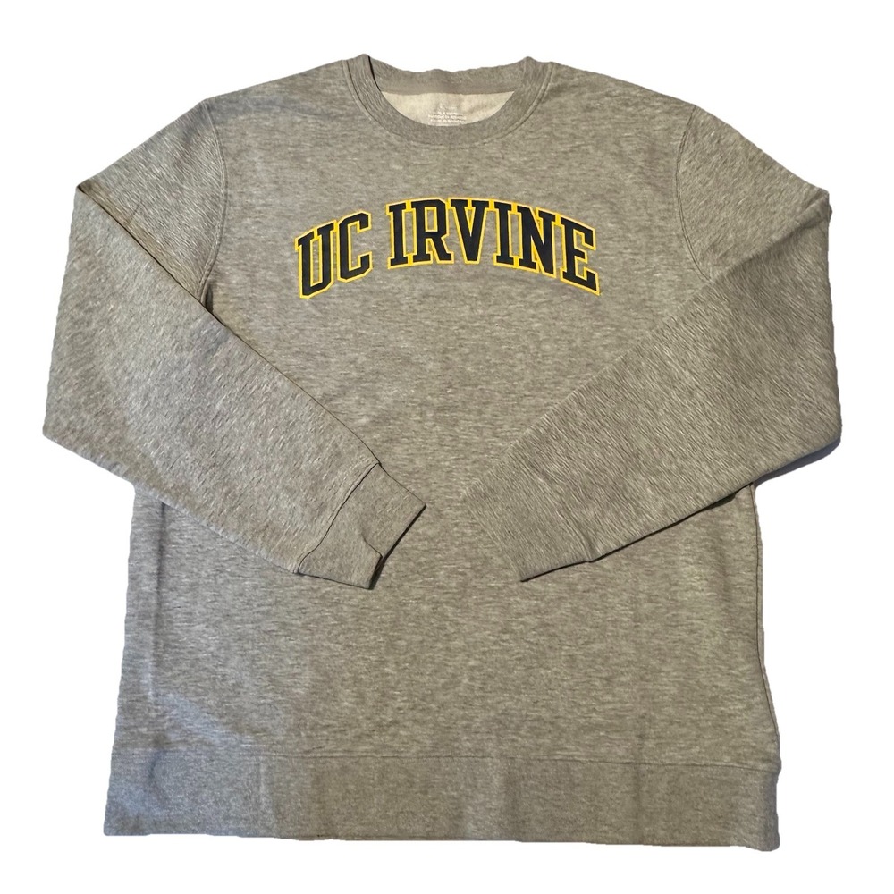 University of Irvine UCI Anteaters Gray Pullover Sweatshirt XL NWOT